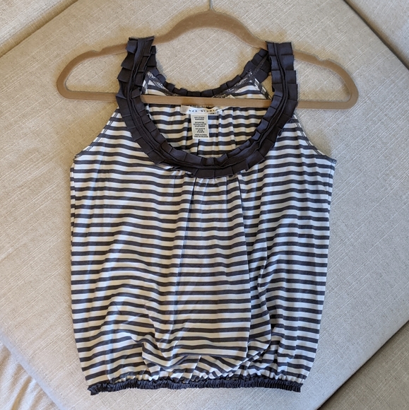 Max Studio striped tank top - Picture 1 of 3